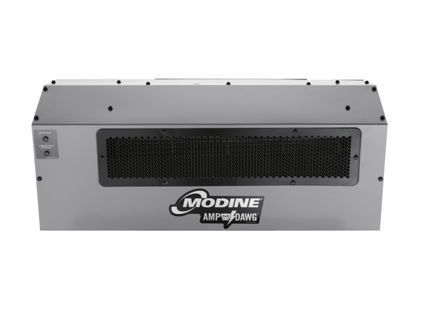 Modine AmpDawg electric unit heater suitable for residential garages, workshops, and light commercial spaces, 360 GIF