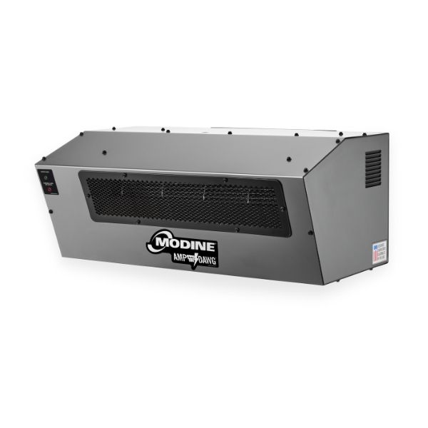 Modine electric unit heater suitable for residential garages, workshops, and light commercial spaces.