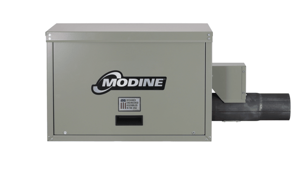 Modine’s single-burner positive pressure infrared heater, approved for vented commercial and industrial applications, weatherproof protection for indoor or outdoor installation