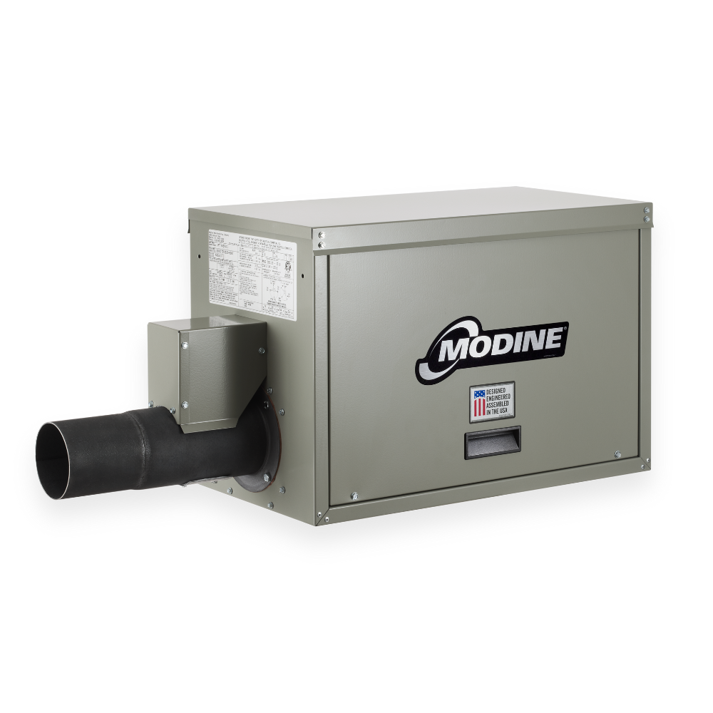 Modine’s single-burner positive pressure infrared heater, approved for vented commercial and industrial applications, weatherproof protection for indoor or outdoor installation.