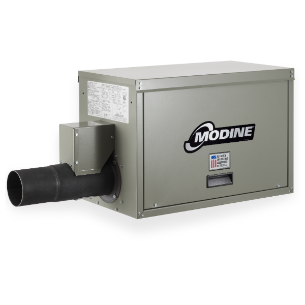 Modine’s single-burner positive pressure infrared heater, approved for vented commercial and industrial applications, weatherproof protection for indoor or outdoor installation.
