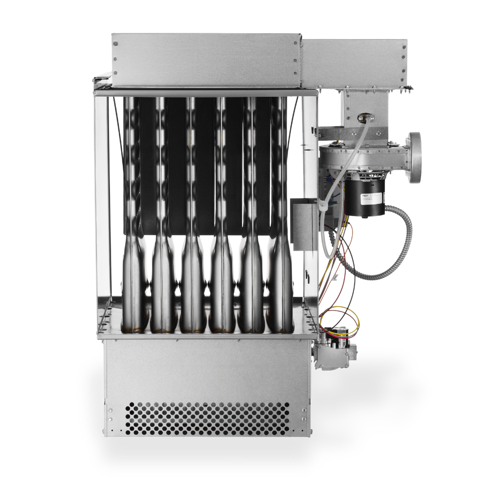 modine indoor power-vented duct furnace back