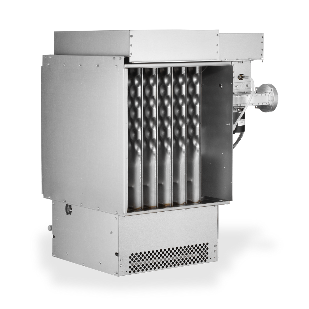 modine indoor power-vented duct furnace left side