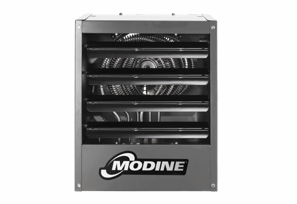modine horizontal electric unit heater, model HER, front view